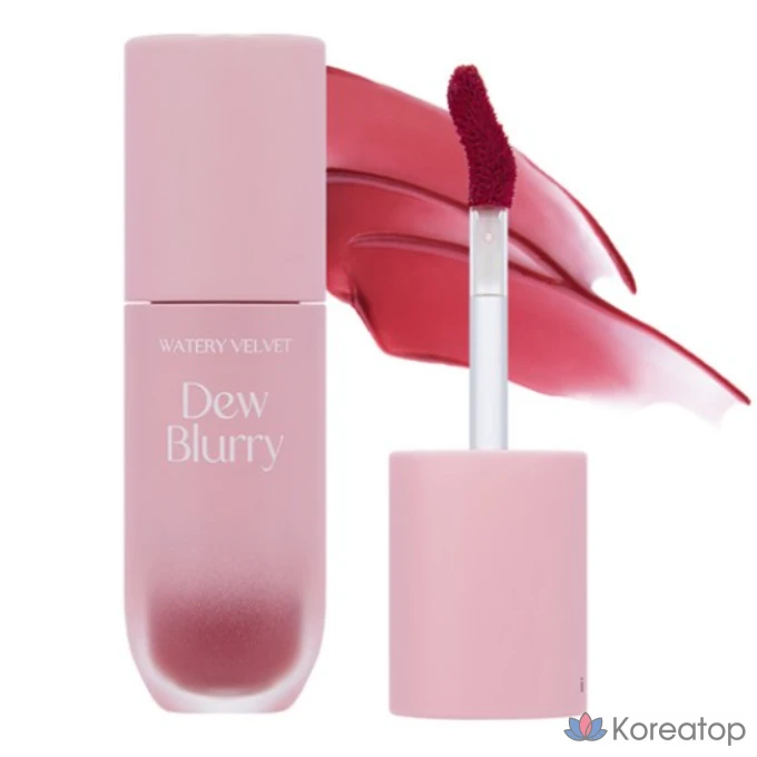 Блеск для губ Too Cool For School Dew Blurry Lip Tint, оттенок Rosy Berry (№ 9), 1 шт.