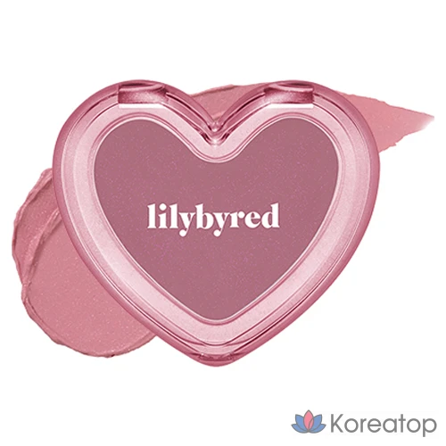Румяна Lilybyred Love Beam Shavette 3,5 г, оттенок 07 Grape Topping, 1 шт.