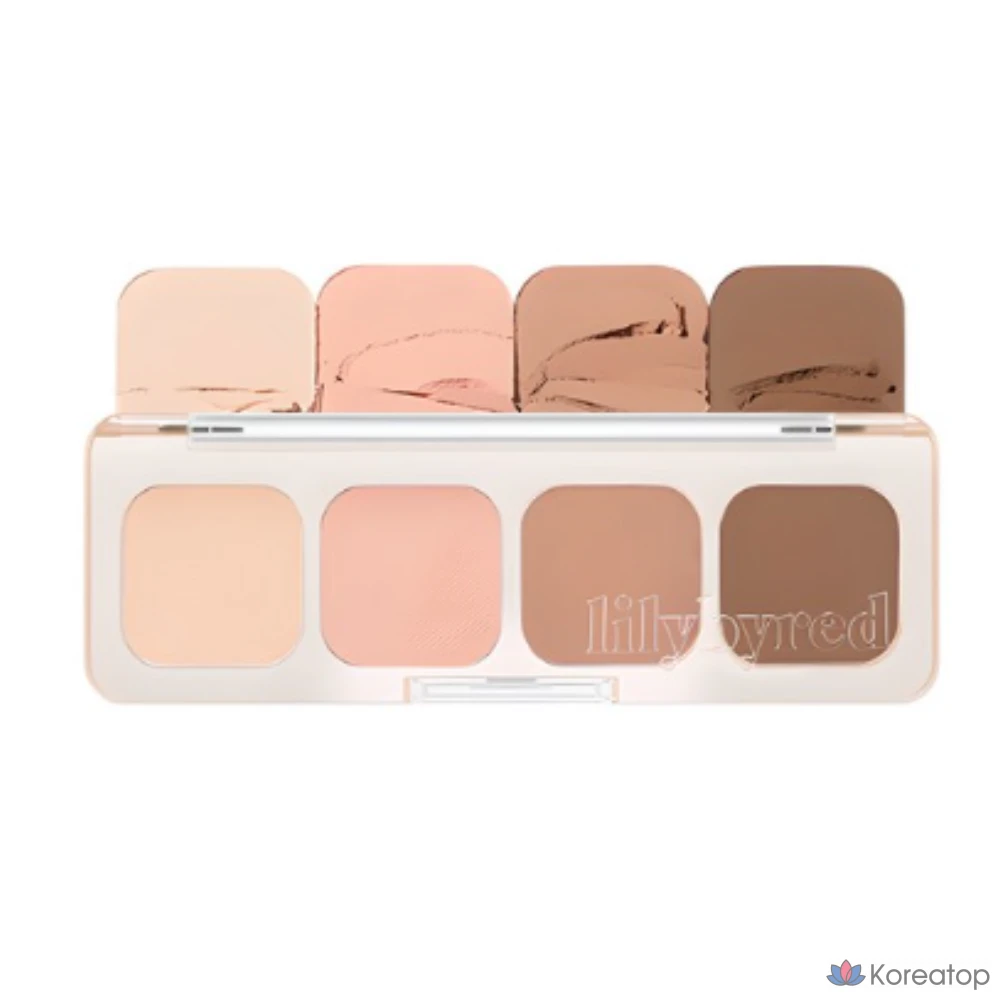 Палетка теней Lilybyred Mood It Palette AD 3,2 г, 03 #NeutralIt/WarmTone, 1 шт.