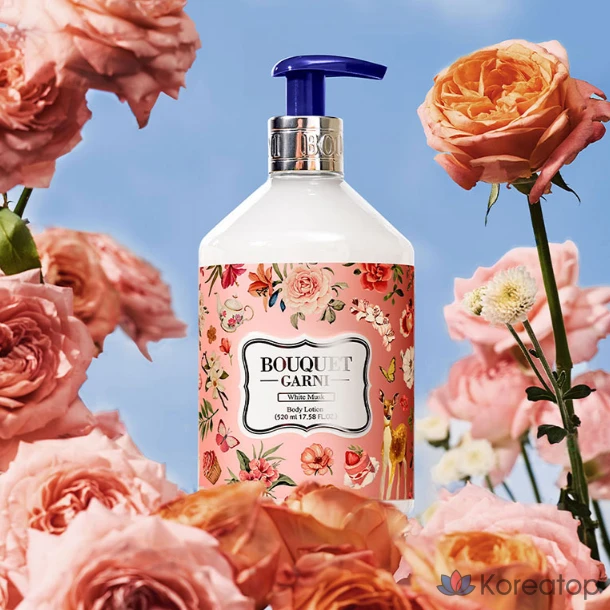Ароматизированный лосьон для тела Bouquet Garni «Белый мускус», 520 мл, 1 шт.