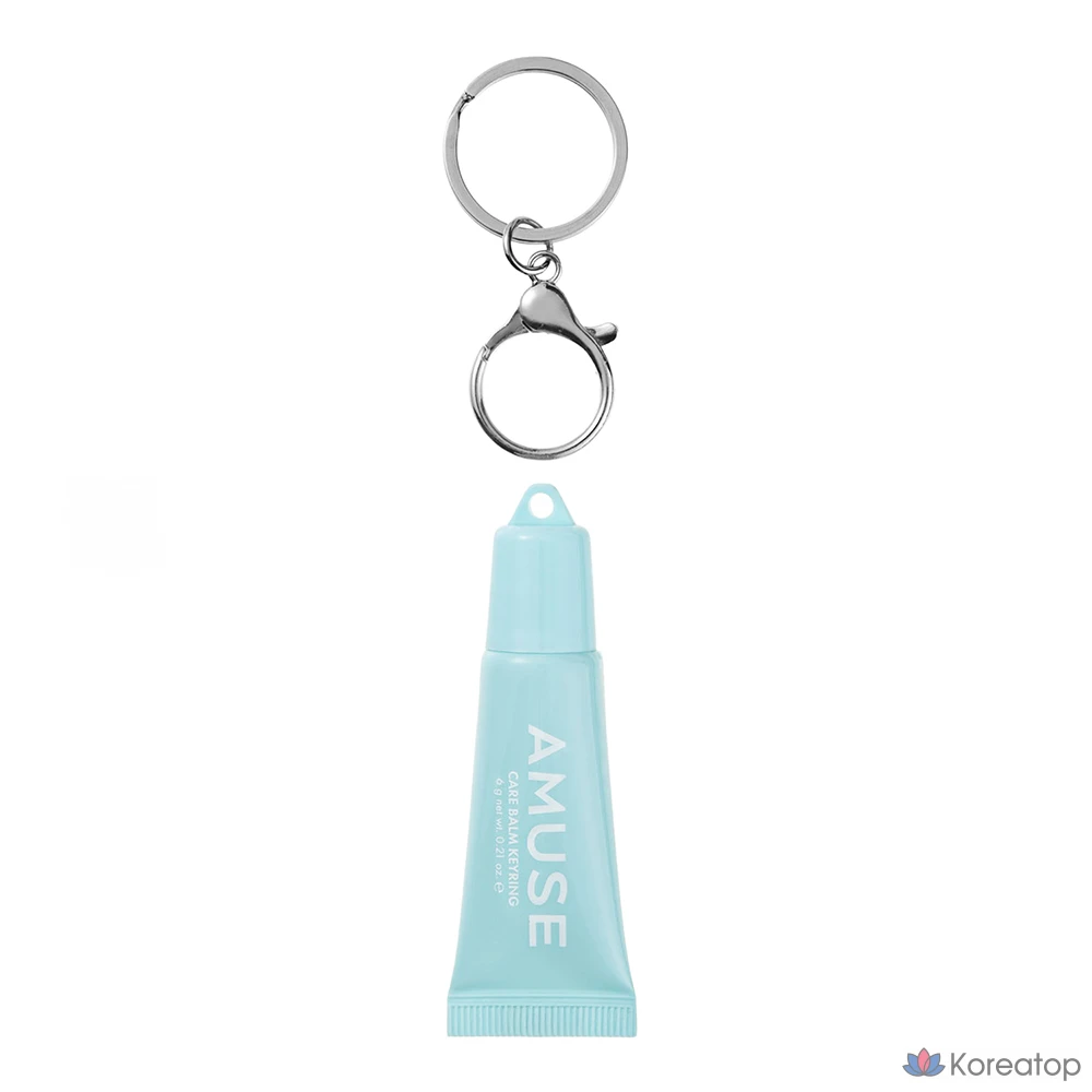 Бальзам для губ AMUSE Care Keyring Lip Balm, 01 рисовый, 6 г, 1 шт.