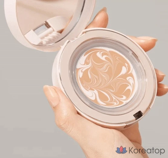 Набор Diorigin Essence Pact для людей в возрасте 20 лет, 1 основной продукт, 12,5 г, 1 сменный блок, 12,5 г, № 23 Pink Latte, 2 шт., фото 4