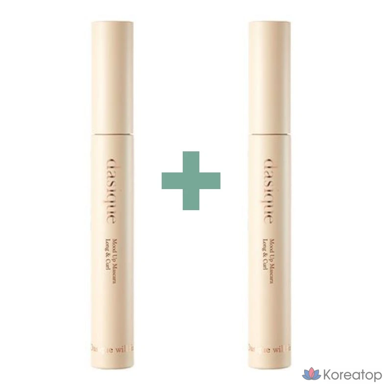 Тушь для ресниц Dasique Mood Up Long & Curl, черная, 1 шт.