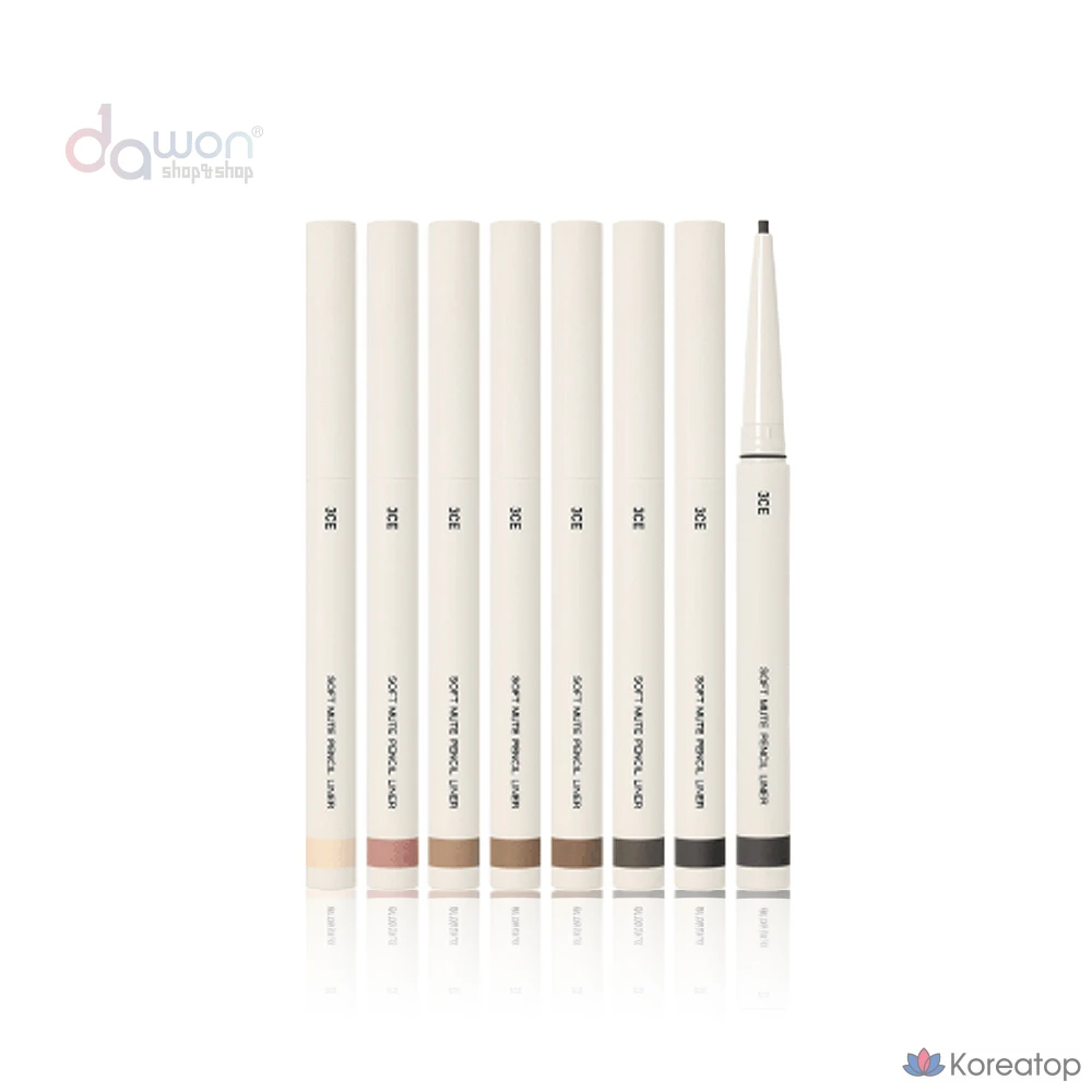 Карандаш-лайнер 3CE Soft Mute Pencil Liner, цвет ACORNBROWN, 1 шт.