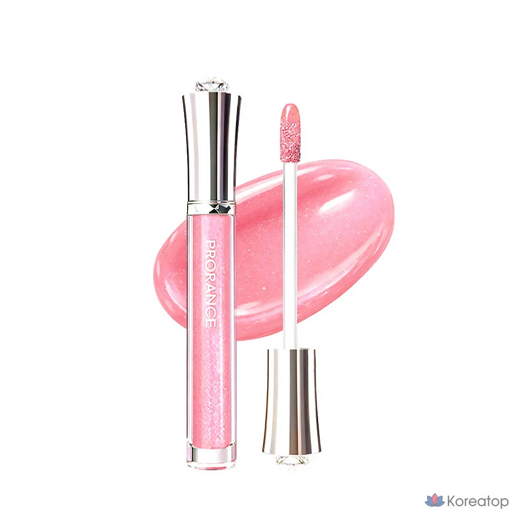 Блеск для губ Prorance Sunny Glam, 3,6 г, SPF10, глянцевый, увлажняющий, для многослойного нанесения, упаковка из 2 штук, оттенок Chiffon Pink Pearl, 1 шт., фото 3