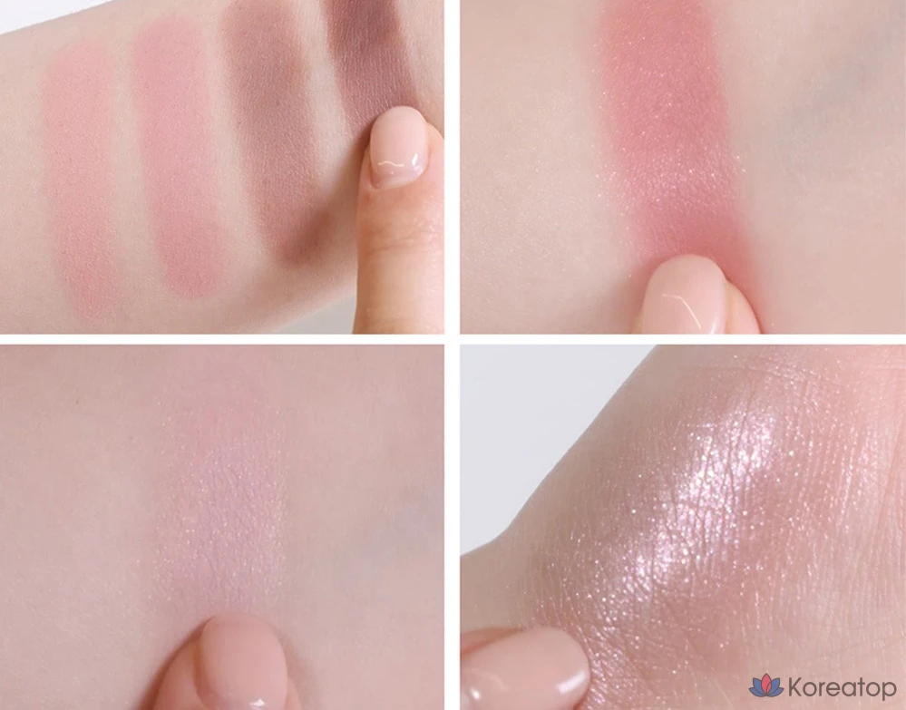 Палетка теней для век Too Cool For School Frottage, оттенок 05 Cherry Vibe, 1 шт.