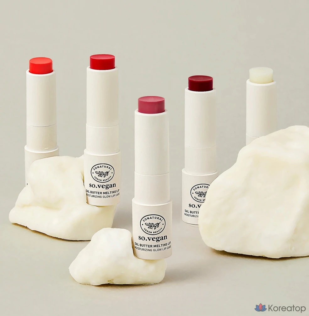 Бальзам для губ So Natural Sal Butter Melting Lip Balm, оттенок 05 Clear Apple, 3,8 г, 1 шт., фото 6