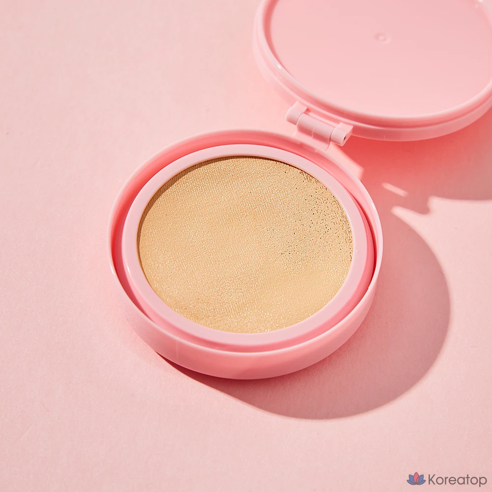 Сменный блок для тонального крема AMUSE Dew Power Cushion, 15 г, 02 Healthy, 1 шт., фото 6