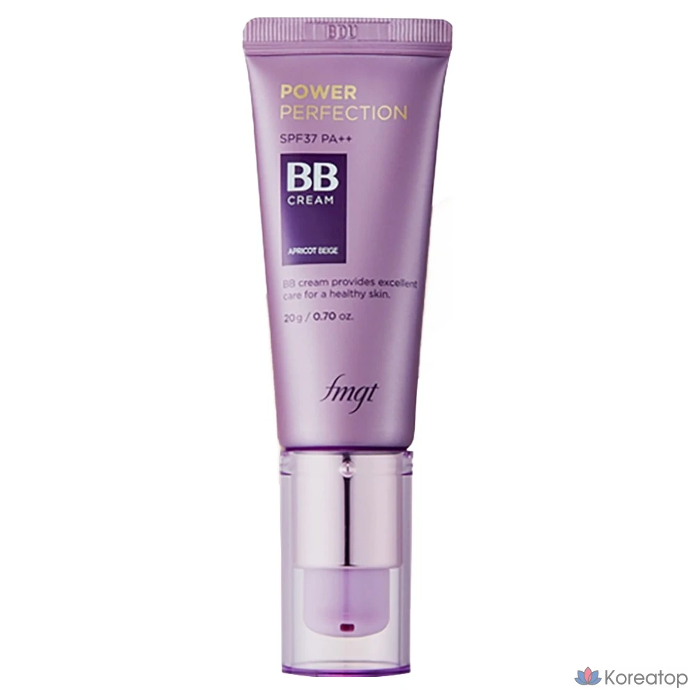 BB-крем The Face Shop Power Perfection SPF37 PA++, V201 Абрикосово-бежевый, 20 г, 1 шт., фото 2