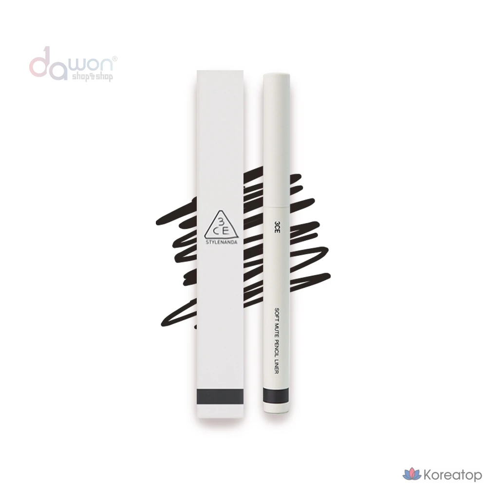 Карандаш-лайнер 3CE Soft Mute Pencil Liner, цвет ACORNBROWN, 1 шт., фото 2