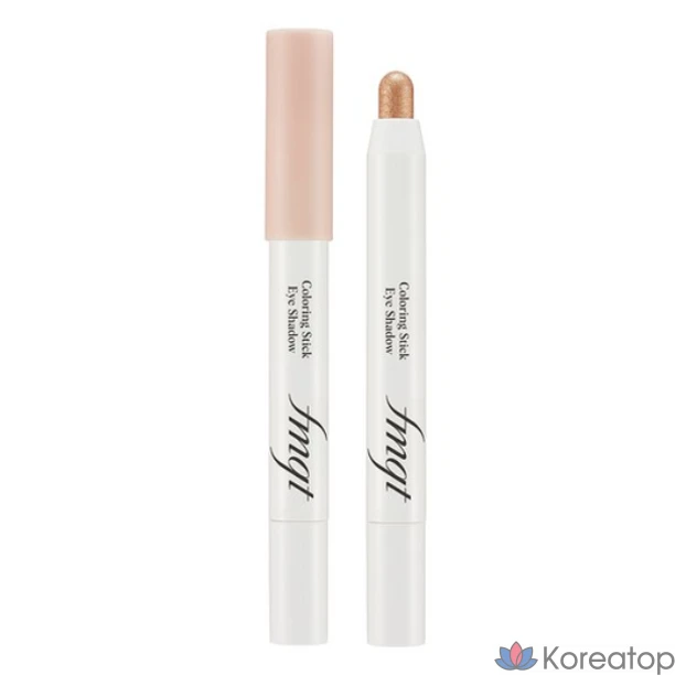 Тени для век The Face Shop FMGT E Coloring Stick Eyeshadow, оттенок «Белый персик», 1 шт.