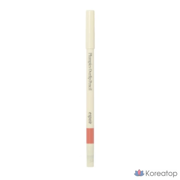 Карандаш для губ Espoir Plumpize Overlip Pencil 0,4 г, № 2 Warming Volume (кремово-коралловый цвет), 1 шт.