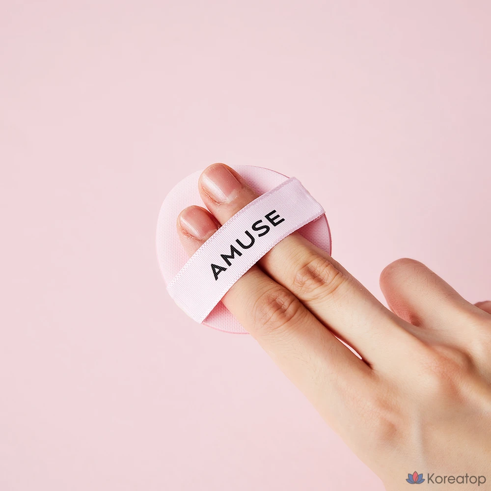 Сменный блок для тонального крема AMUSE Dew Power Cushion, 15 г, 02 Healthy, 1 шт., фото 7