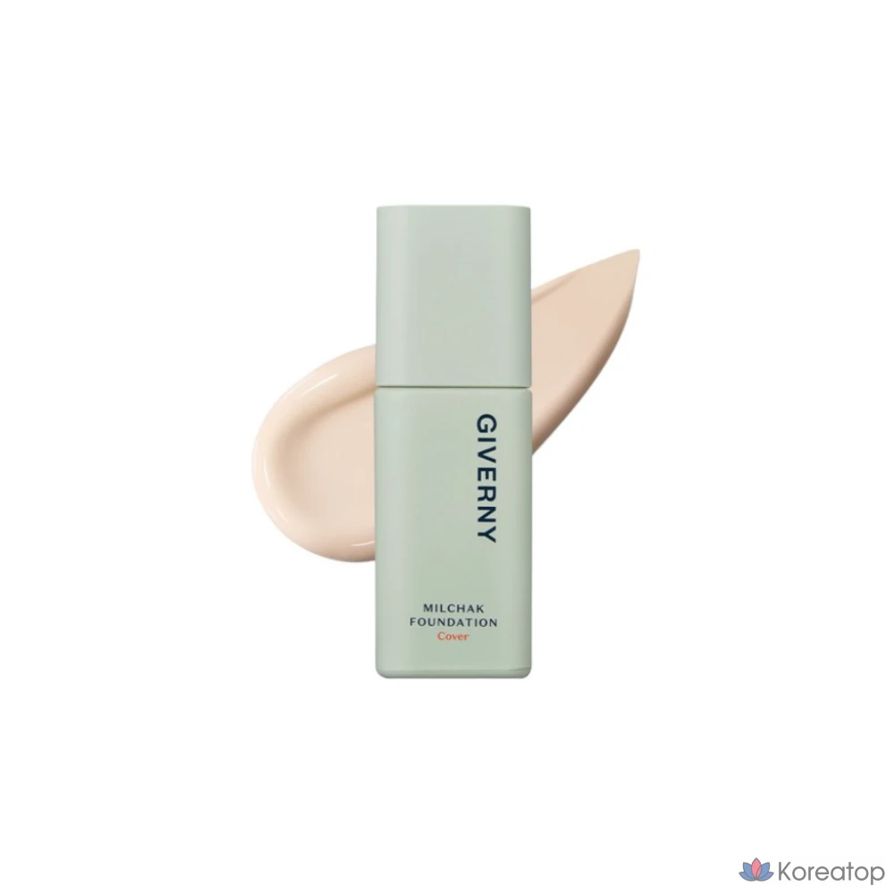 Тональный крем Giverny Close Cover Foundation, 30 мл, 1 шт., № 21, светло-бежевый.