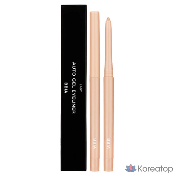 BBIA Last Auto Gel Eyeliner, 0.3g, 15 оттенков лососево-бежевого цвета, 1 шт.