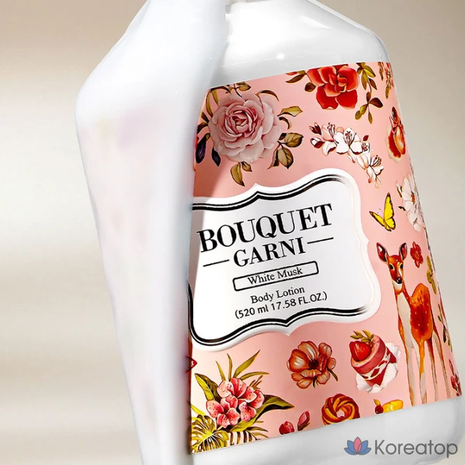 Ароматизированный лосьон для тела Bouquet Garni «Белый мускус», 520 мл, 1 шт.