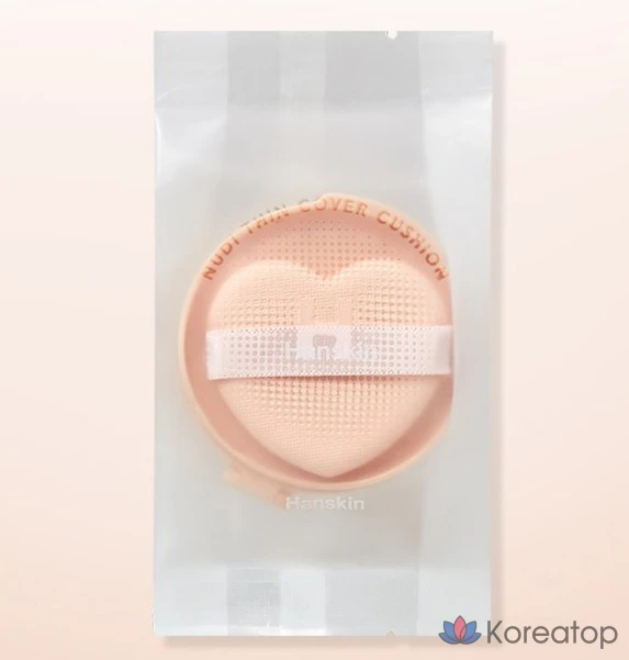 Сменный блок тонального крема HANSKIN Nude Scene Cushion Foundation, 12 г, кремовый оттенок, 1 шт., фото 2