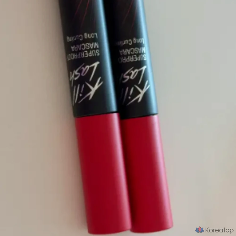 Тушь для ресниц Clio Kill Lash Superproof 1+1, водостойкая, 20 прядей, мини-тушь в комплекте, 1 шт., фото 7