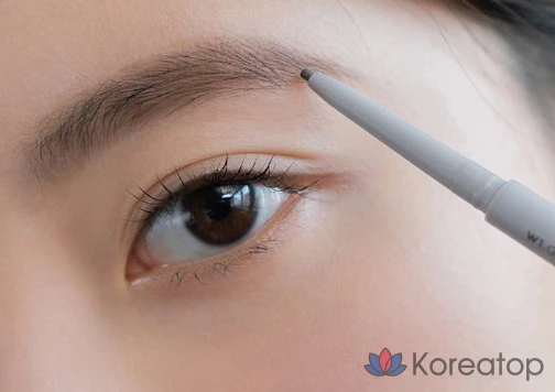 Автоматический карандаш для бровей ROM&ND Hanol Sharp, 0,17 г, C1 Классический серый, 1 шт., фото 6