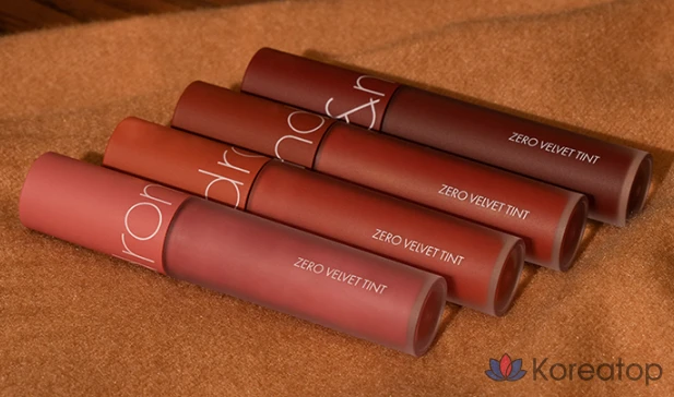 Rom&nd Zero Velvet Tint, № 19 Earl Grey Shawl, 5,5 г, 1 шт., фото 4