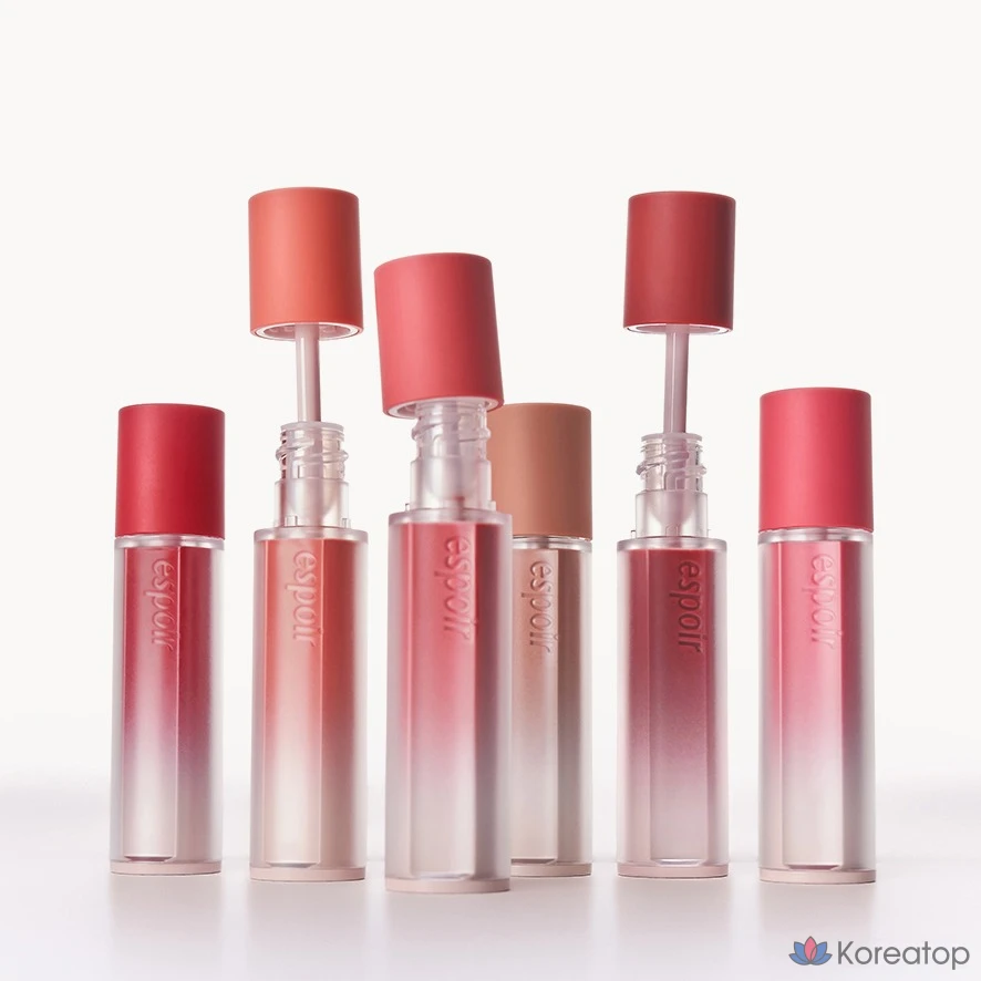 Тинт для губ Espoir Couture Lip Tint Fitting Blur, № 3, оттенок «Кислый персик», 1 шт., фото 4