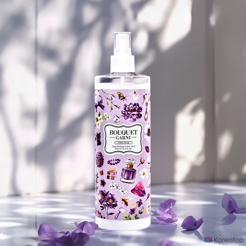 Bouquet Garni Deep Parfum Fabric Perfume, White Musk, 500 мл, 1 шт., фото 3
