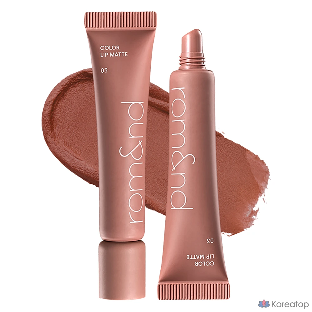 Матовая помада ROM&ND Color, 1 шт., оттенок 03 Taupe Dawn
