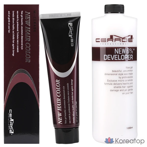 Краска для волос Somang для седых волос, 120 мл, 8OM, красновато-оранжевый, 1 шт.