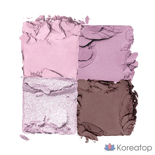 Палетка теней для век ROM&ND Better Than Eyes, W01, сушеная лаванда, 1 шт., фото 2