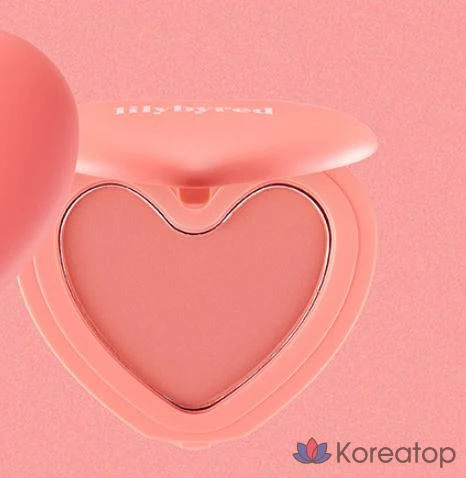 Румяна Lilybyred Love Beam Cheek Blusher 4.7g, 02 Pure Beam, 1 шт., фото 3