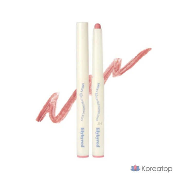 Стик для растушевки губ Lilybyred Smiley 0,8 г, 05 SMILE WITH ME (Sparkling Sparkling), 1 шт.