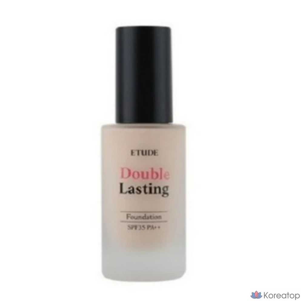 Тональный крем Etude Double Lasting Foundation, 30 г, 1 шт., 17C1, оттенок «Легкая ваниль».