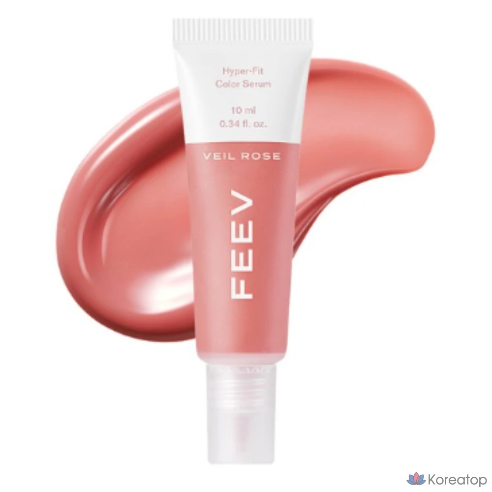 Румяна-сыворотка FEEV Color Serum Blusher, 10 мл, цвет Veil Rose, 1 шт.