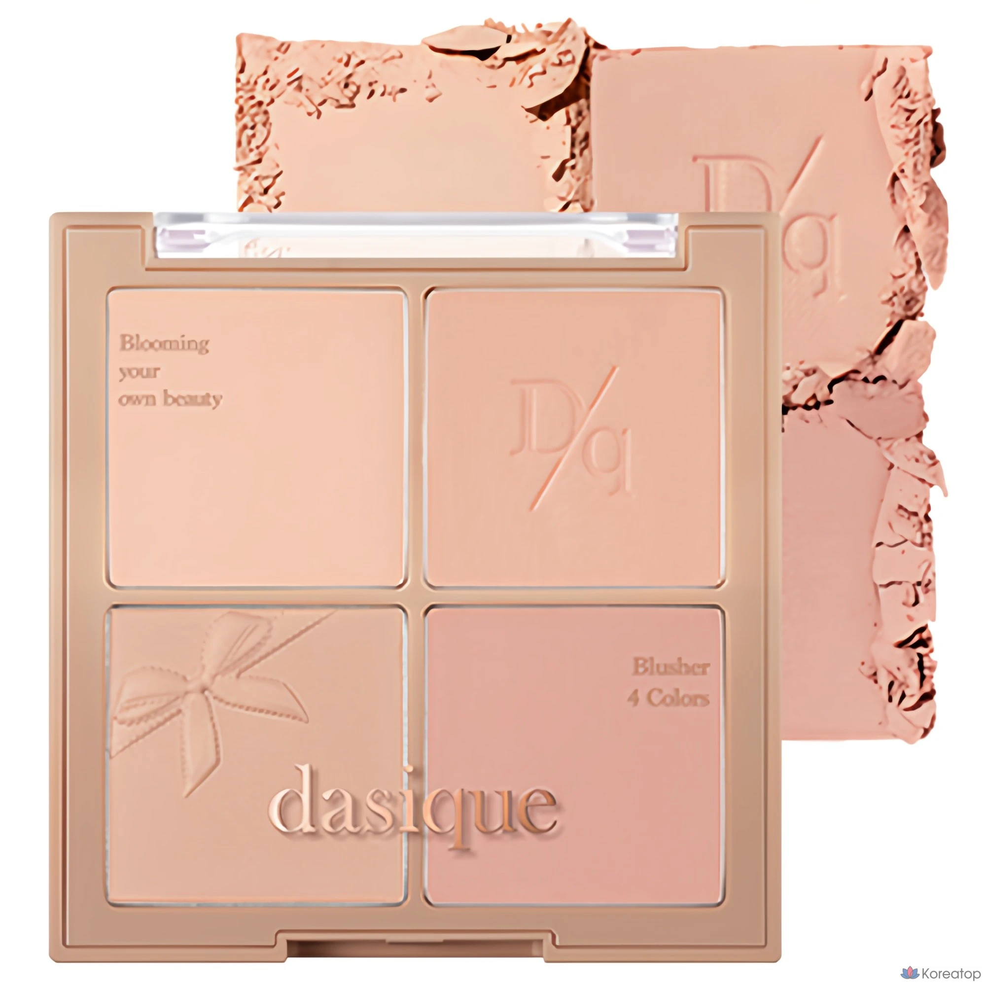 Румяна Dasique Blending Mood Cheek Blusher, 12 г, оттенок Muted Nuts, 1 шт.