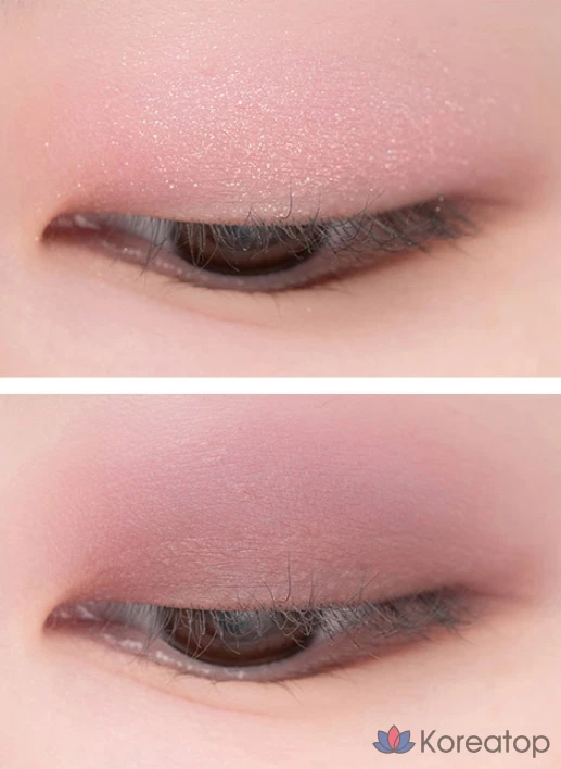 Палетка теней для век ROM&ND Better Than Eyes, W01, сушеная лаванда, 1 шт., фото 4