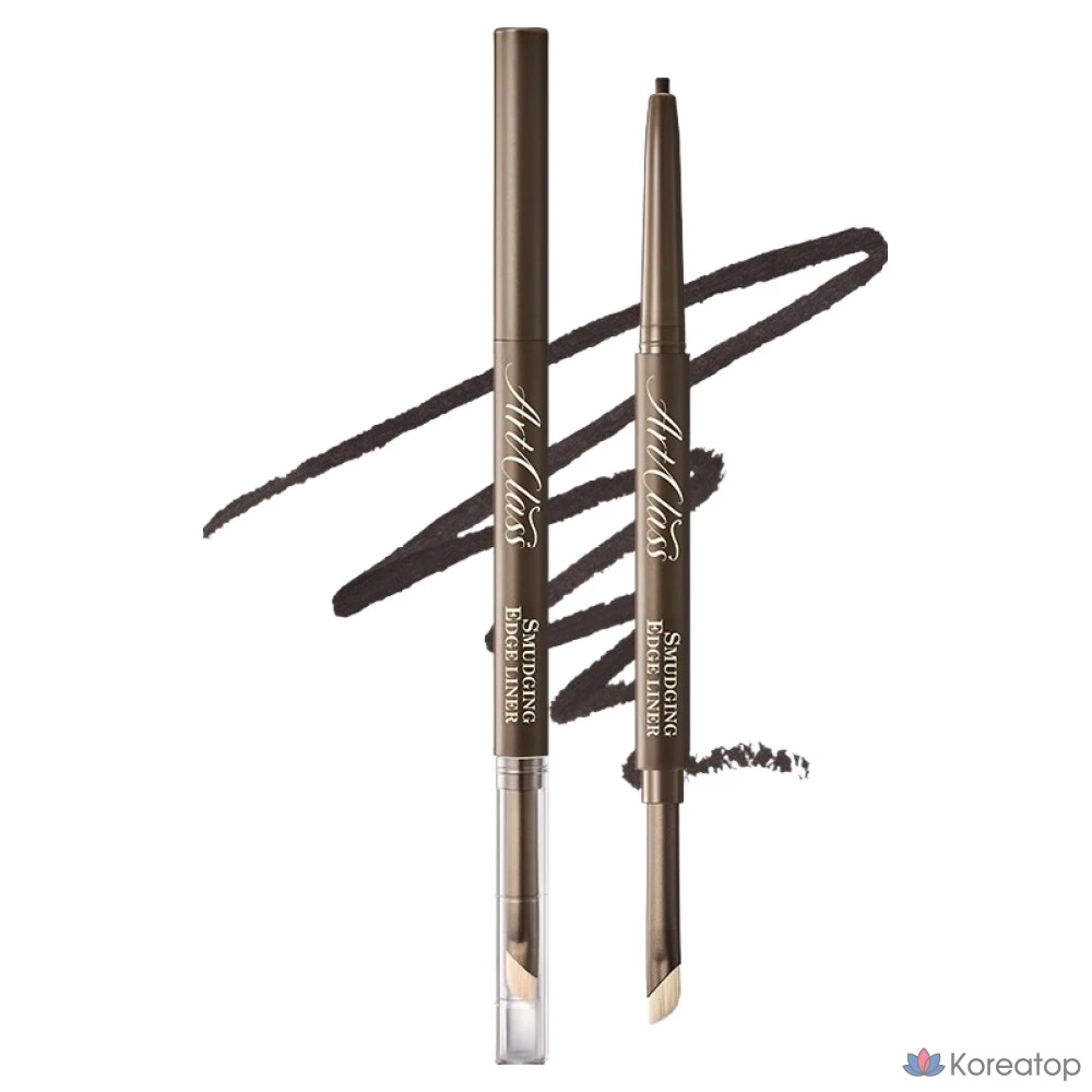 Линер для растушевки Too cool for school Art Class, 1 шт., № 1, приглушенный черный.