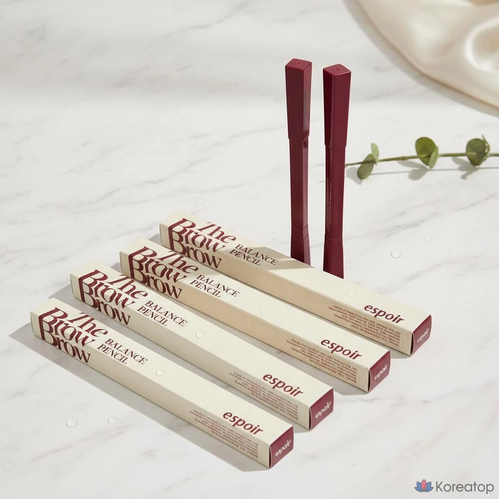 Карандаш для бровей Espoir The Brow Balance Pencil 0.1 г, 01 Классический коричневый, 1 шт., фото 4