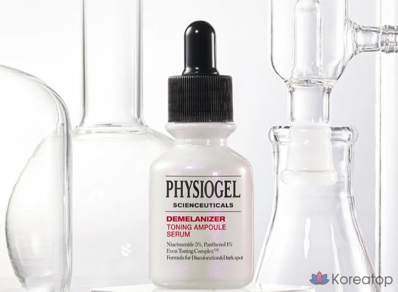 Сыворотка-ампула для тонизирования и демеланизации PHYSIOGEL Scientifics, 30 мл, 1 шт., фото 4