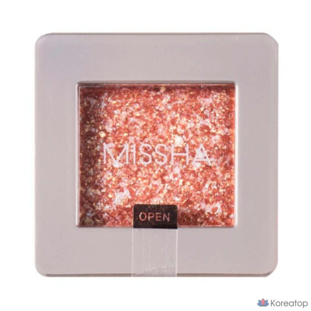 Тени для век Missha Glitter Prism, 2 г, коралловый (Dragon Prism), 1 шт.