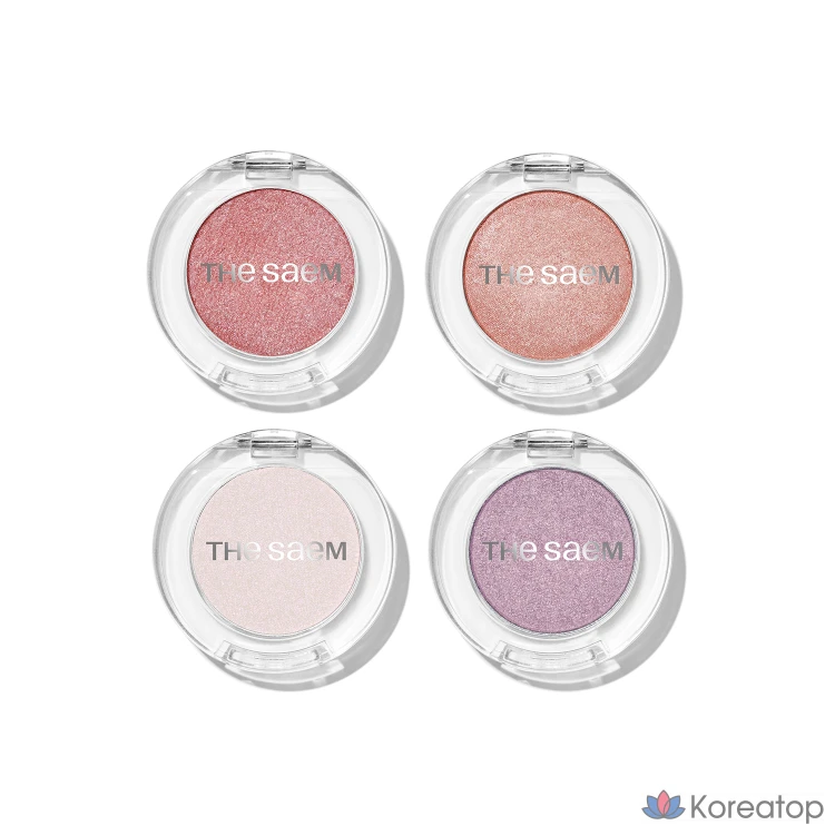 Тени для век The Saem Saemmul Single Shadow, оттенок PK03 Snow Strawberry Sorbet, 1 шт.