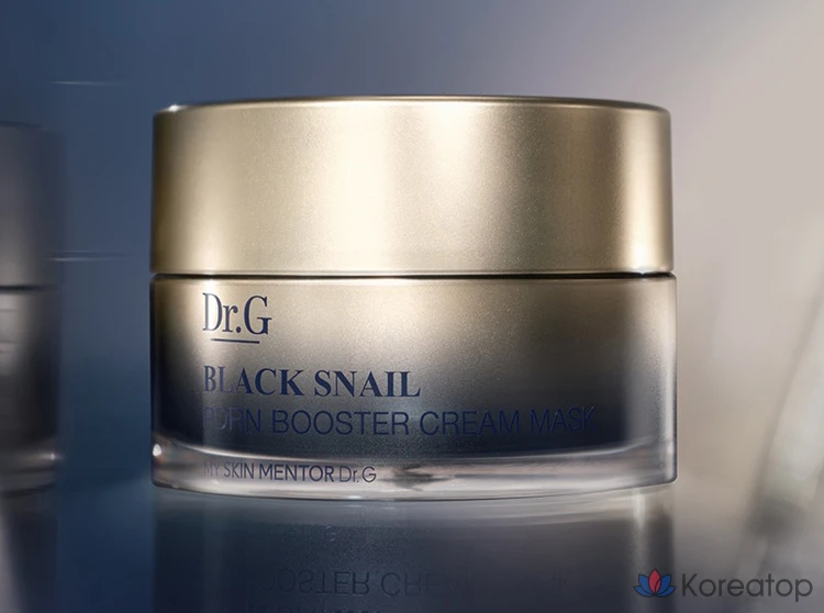 Крем-маска Dr.G Black Snail PDRN Booster Cream Mask, 50 мл, 1 упаковка, 5 шт., фото 4