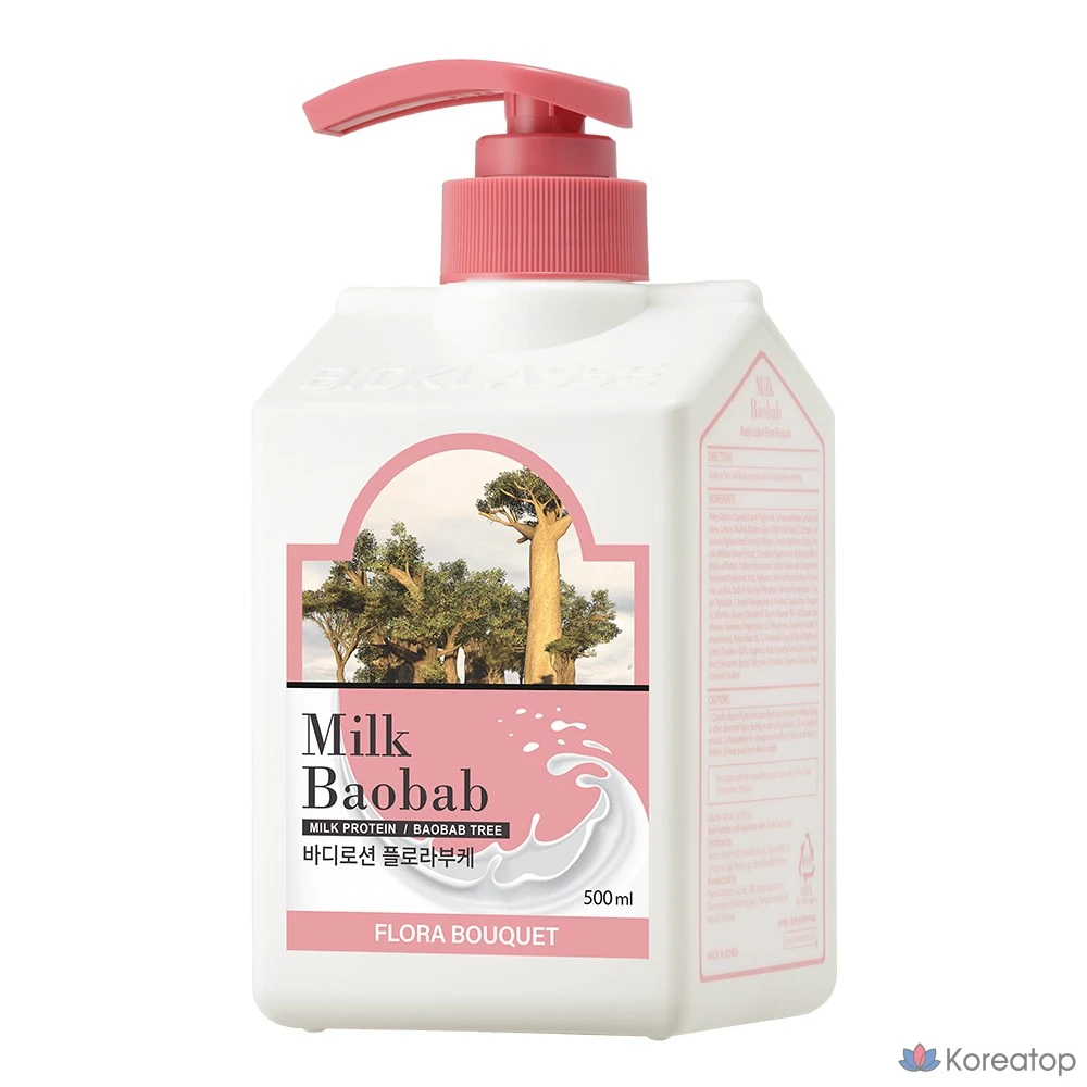 Лосьон для тела Milk Baobab Perfume с ароматом Flora Bouquet, 500 мл, 1 шт.