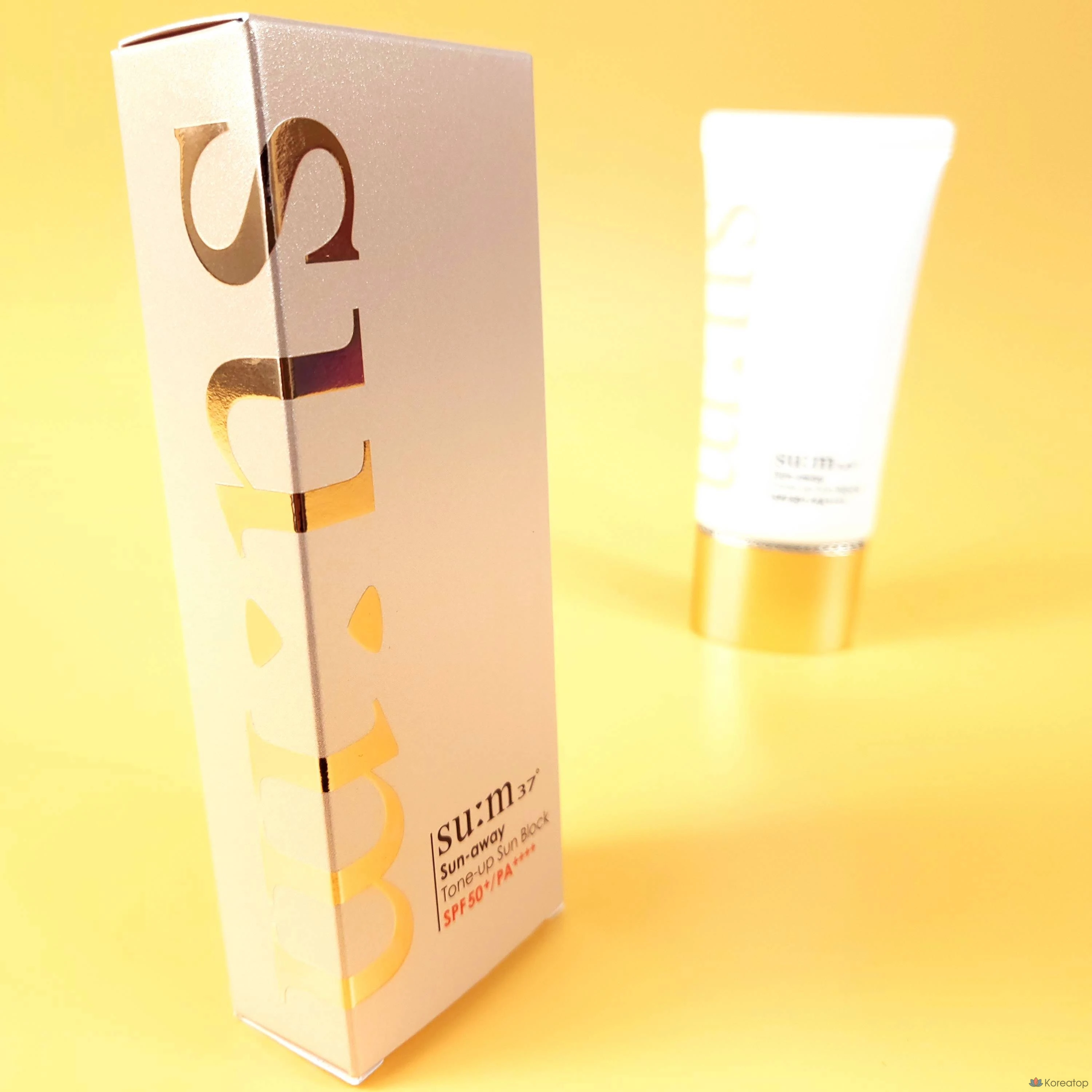 Солнцезащитный крем 37 Degree Sun Away Tone-Up, 50 мл + крем 10 мл, 1 шт.