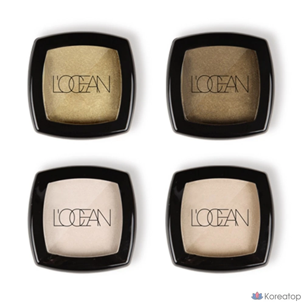 Тени для век L'OCEAN Square Cushion Eyeshadow, № 23, 1 шт.