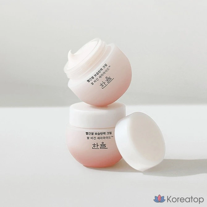 Увлажняющий крем для повышения эластичности кожи HANYUL с красным рисом, 55 мл, 1 шт., фото 5