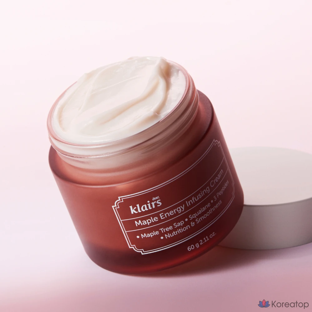 Крем для лица Dear, Klairs Maple Energy Infusing Cream, 60 г, 1 шт.