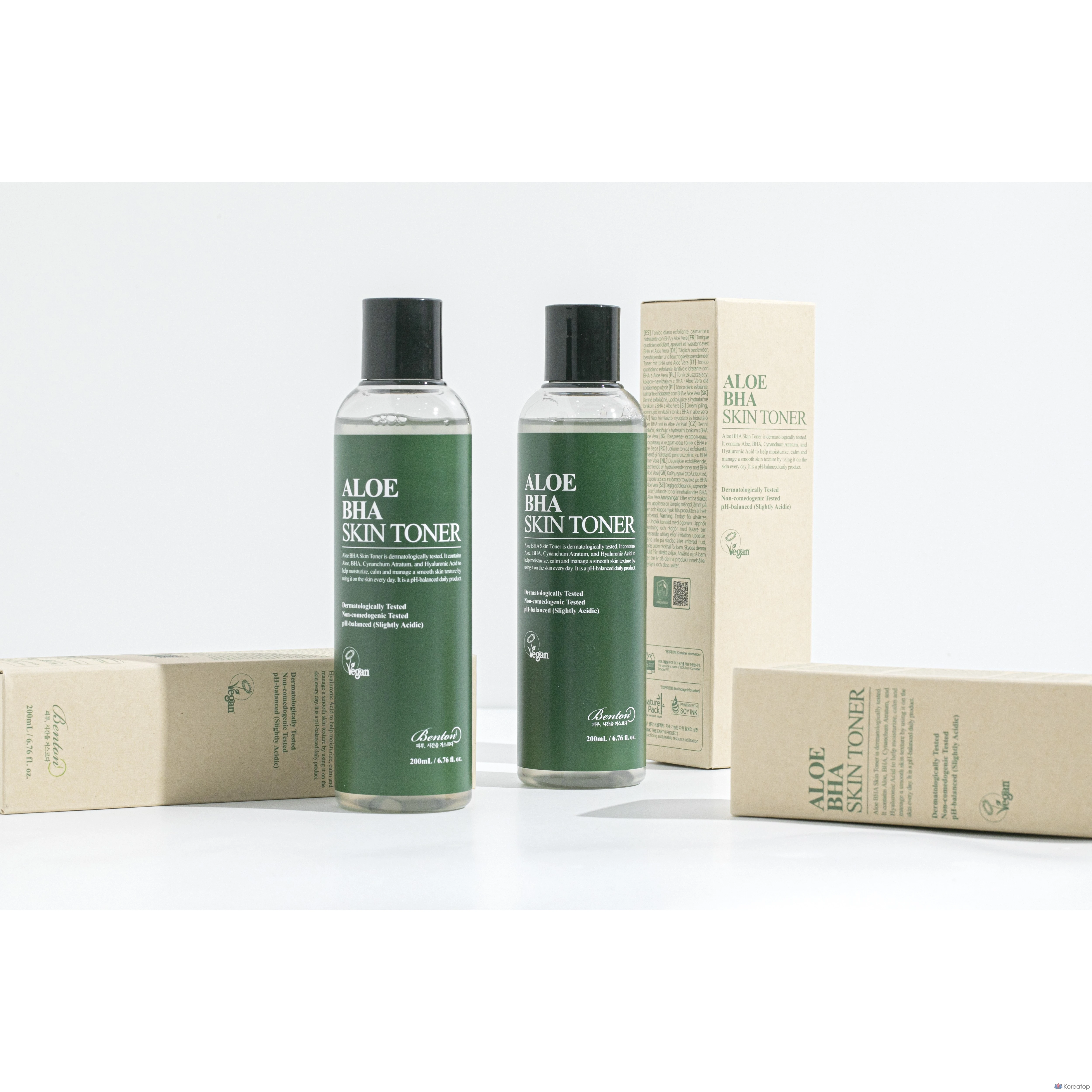 Тоник для лица Benton Aloe BHA, 200 мл, 1 шт.