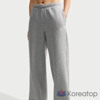 Брюки женские Nike Studio Fleece Medium Weight Mid-Rise Wide Leg Pants, фото 2