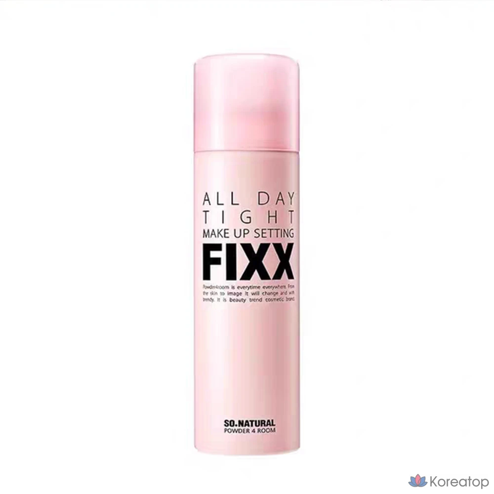 Фиксатор макияжа So Natural All Day Tight Makeup Fixer, 120 мл, 1 шт.