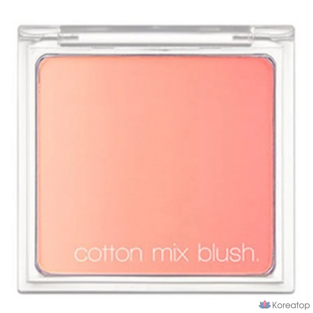 Румяна Missha Cotton Mix, 11 г, № 3, цвет «Креповый торт», 1 шт.